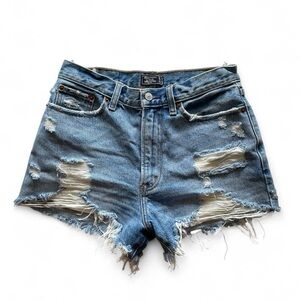 Abercrombie Distressed Denim Women’s Shorts